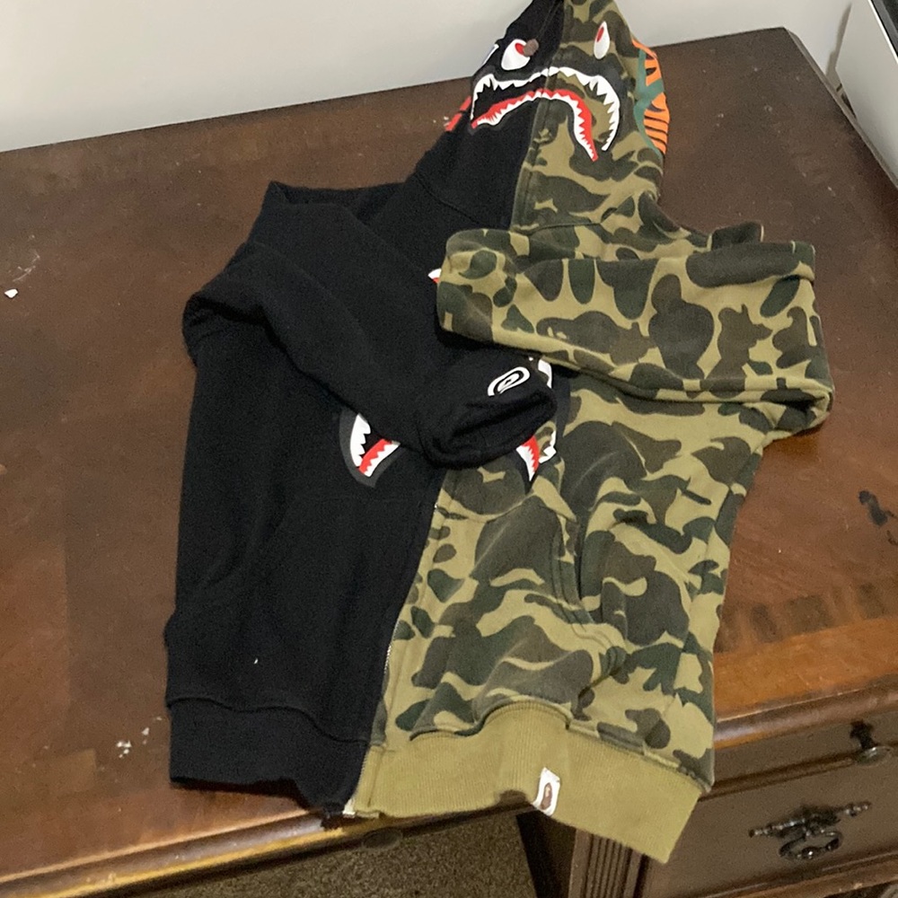 Big Mouth Shark Ape Bape Camo